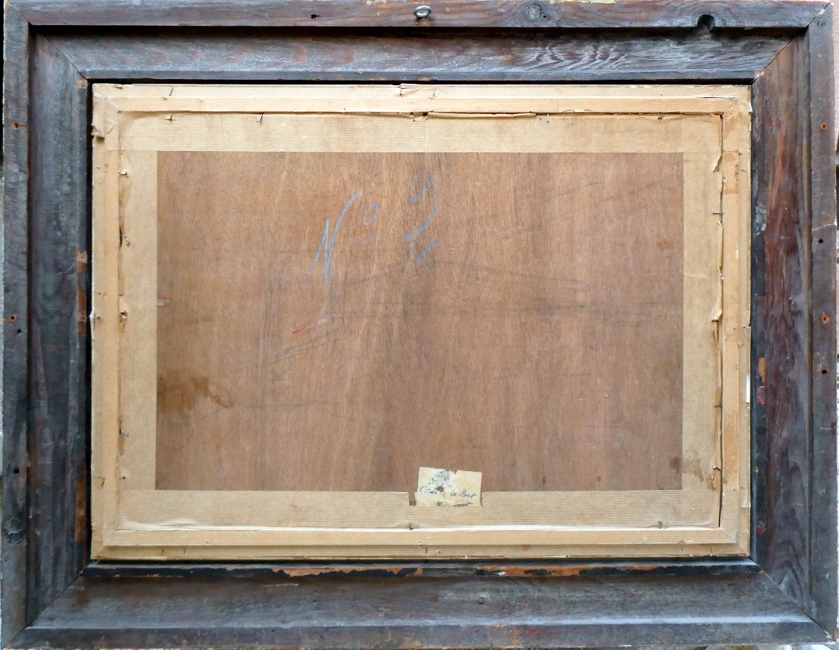 Charles Pellegrin (19th-20th Century) The Port Of Cassis-photo-7