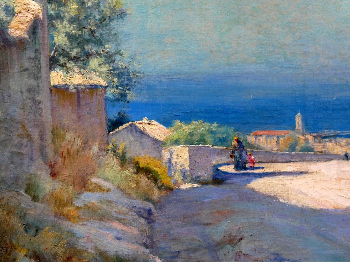 Edouard Crémieux (1856-1936) The Stagecoach On The Road To Cassis-photo-5