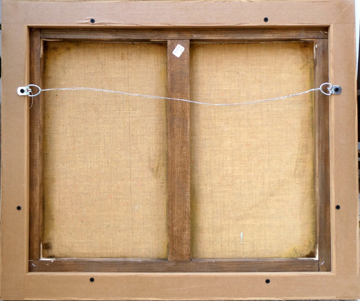 Jos-henri Ponchin (1897-1981) The Village Of Gordes In The Luberon -photo-8