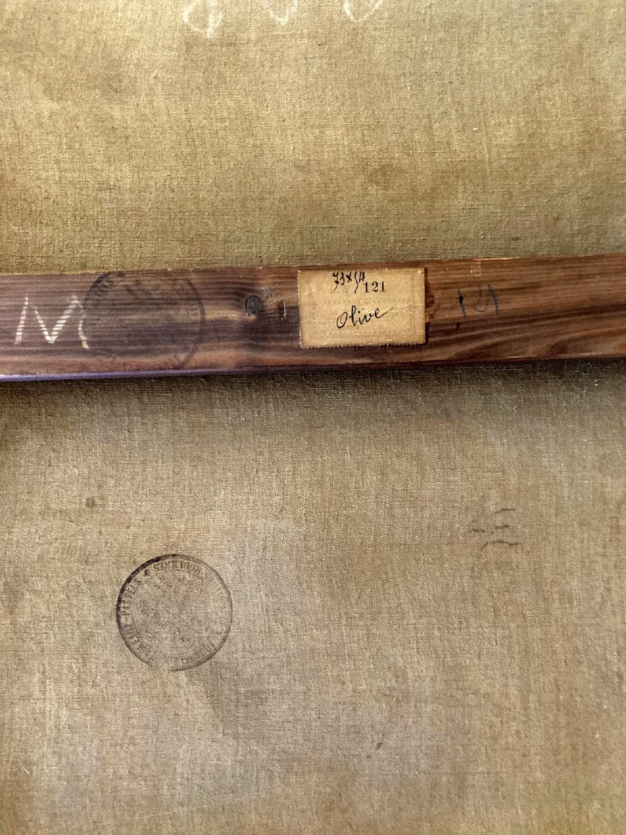 Jean-baptiste Olive (1848-1936) Seaside In Stormy Weather-photo-7