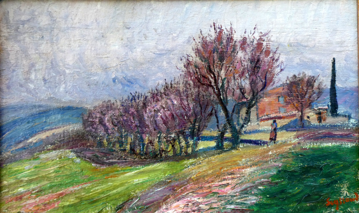 René Seyssaud (1867-1952) Paysage d'automne