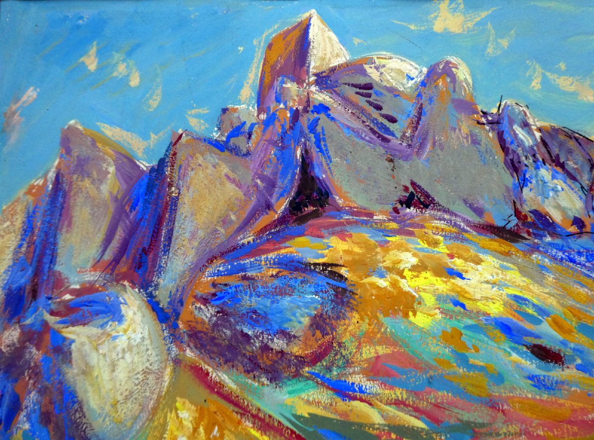 Antoine Serra (1908–1995) The Rocks Of The Alpilles-photo-4