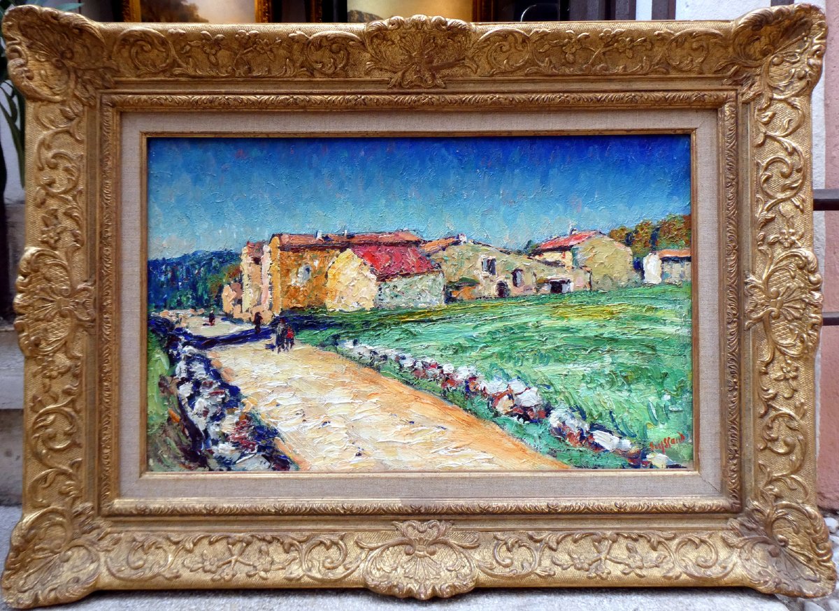 René Seyssaud (1867–1952) Village In Provence-photo-2