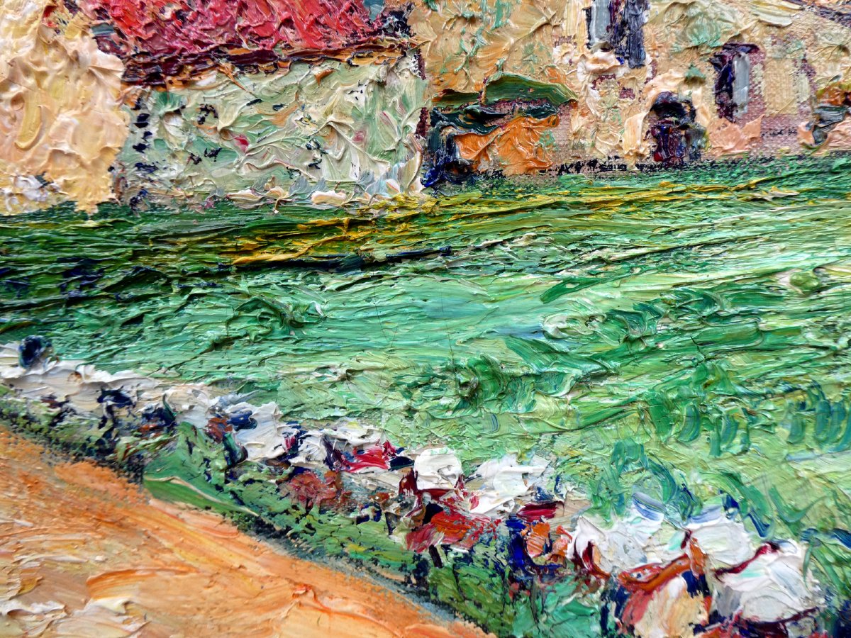René Seyssaud (1867–1952) Village In Provence-photo-3