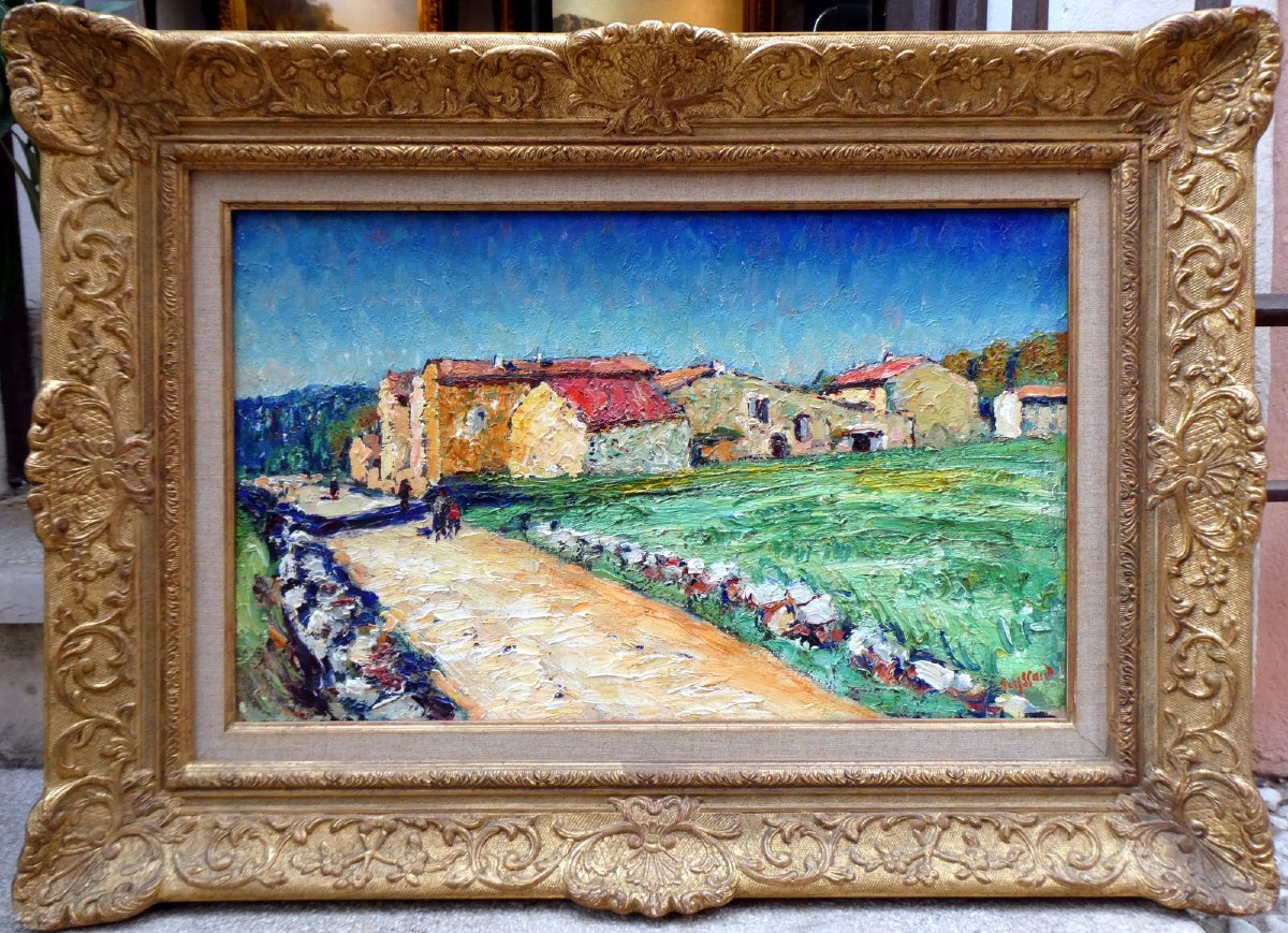René Seyssaud (1867–1952) Village In Provence-photo-7