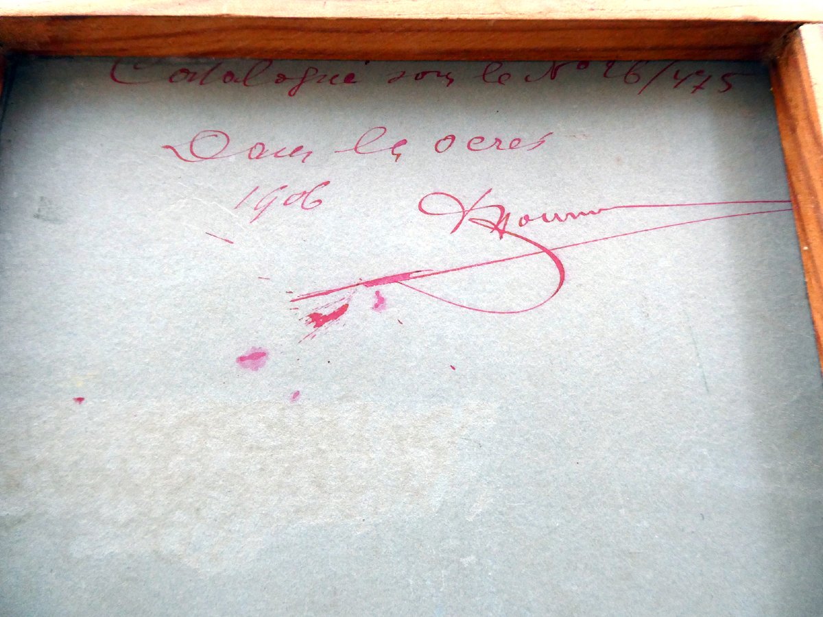 René Seyssaud (1867-1952) Dans les ocres de Roussillon-photo-8