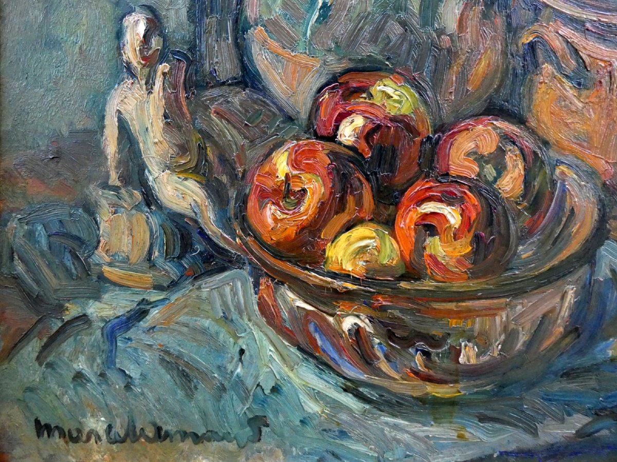 Marcel Arnaud (1877–1956) Still Life With Apples-photo-1