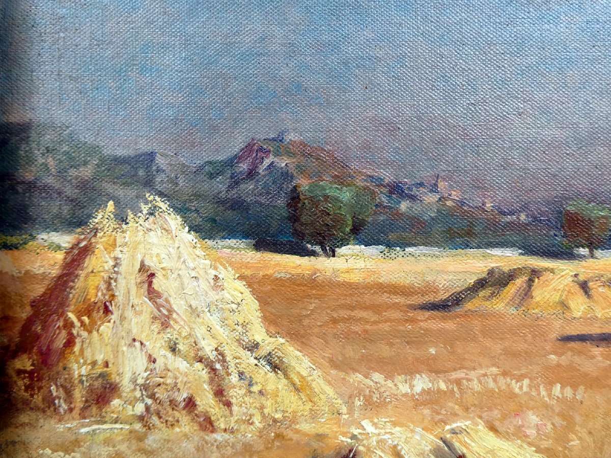 Etienne Robert (1875–1959), Landscape With Haystacks -photo-4