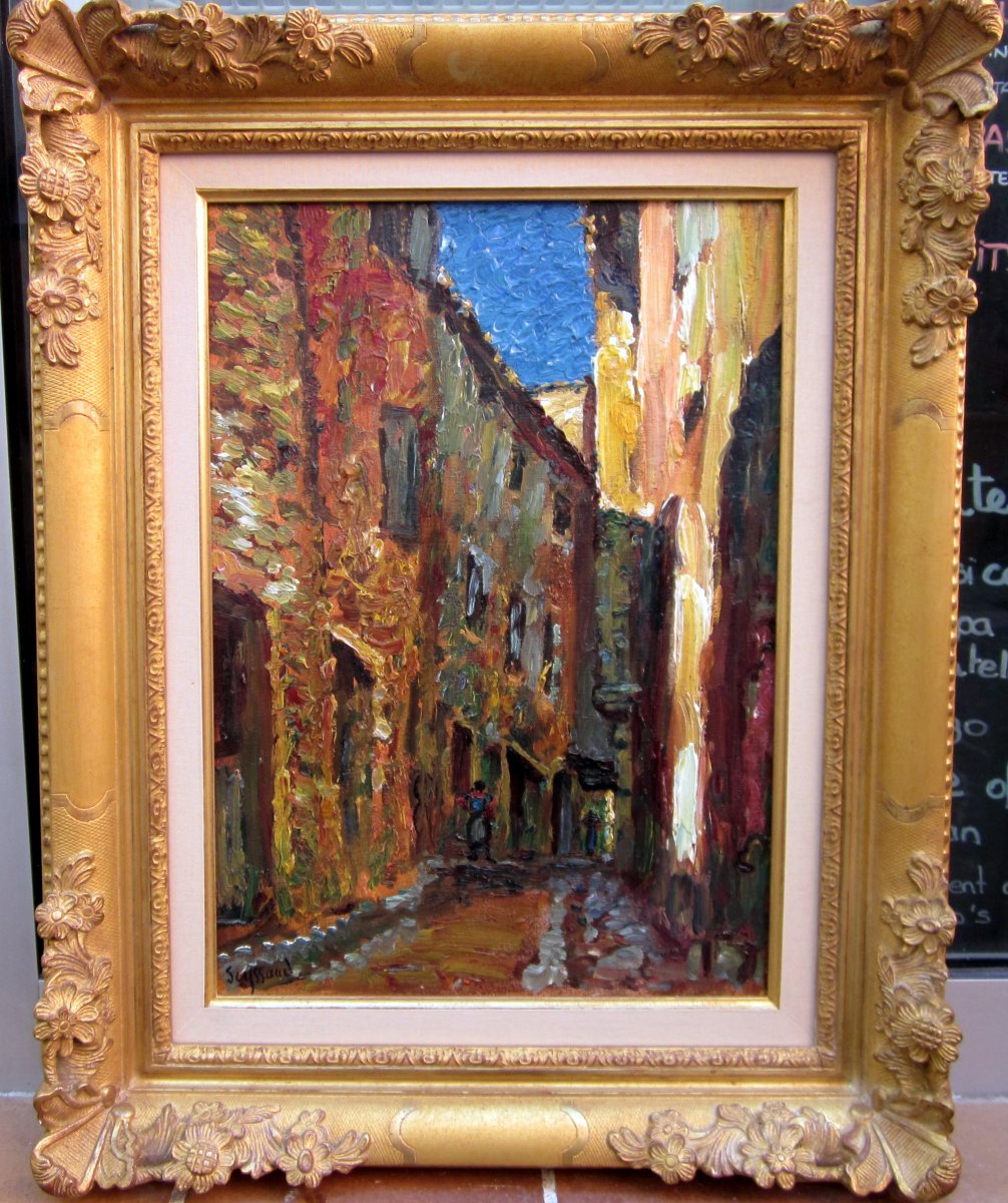 René Seyssaud (1867-1952) Alley In Provence-photo-2