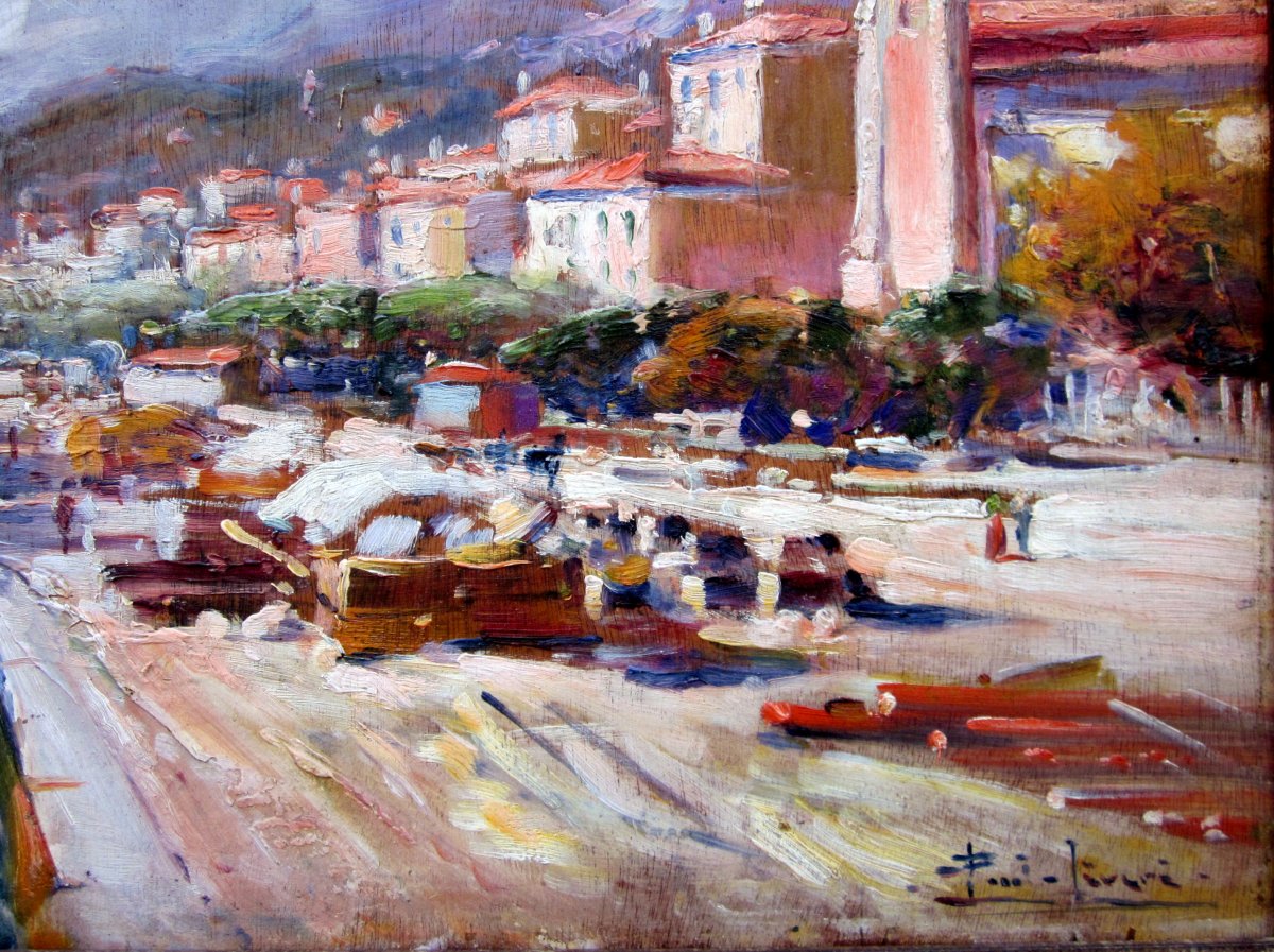 Paul Levéré (1875-1949) l'Estaque - Marseille-photo-4