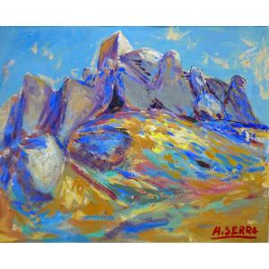 Antoine Serra (1908–1995) The Rocks Of The Alpilles