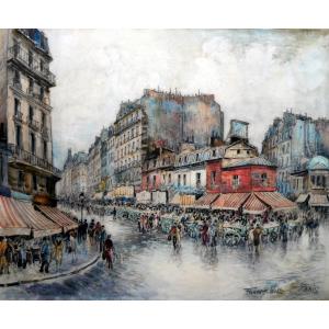 Frank-will (1900–1950) Market In Paris