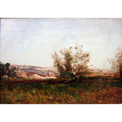 Félix Ziem (1821-1911) Provençal Landscape