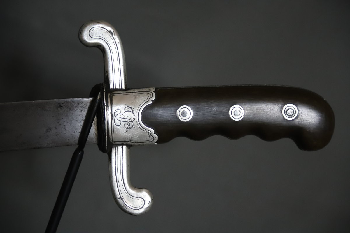 Yatagan Blade Hunting Saber - Late 18th Early 19th Century-photo-3