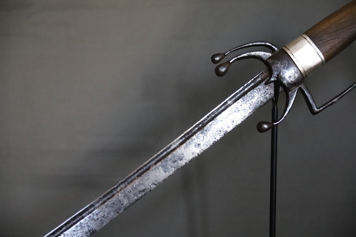 Sabre Nimcha Fourreau Argent 800/1000 - Maroc, 19ème 1ère Moitié 20ème Siècle-photo-5