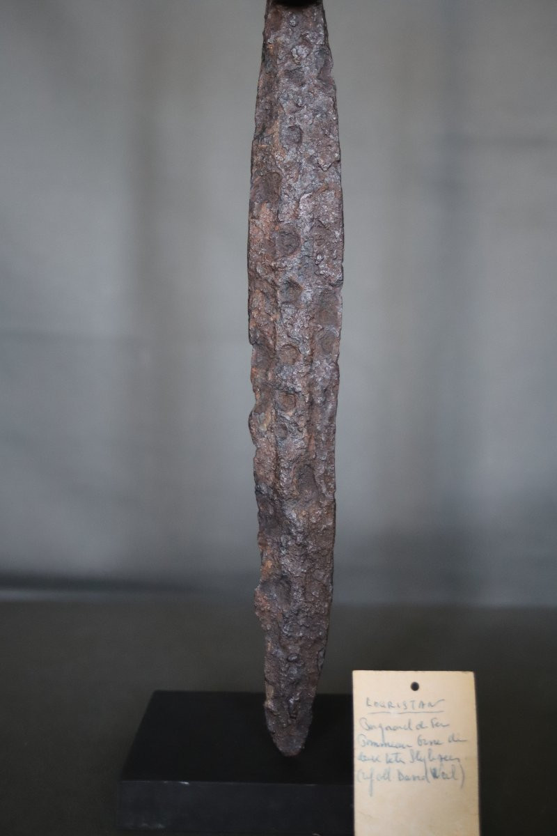  Iron Sword Known As "masks" - Luristan (louristan), 1100-700 Bc-photo-3