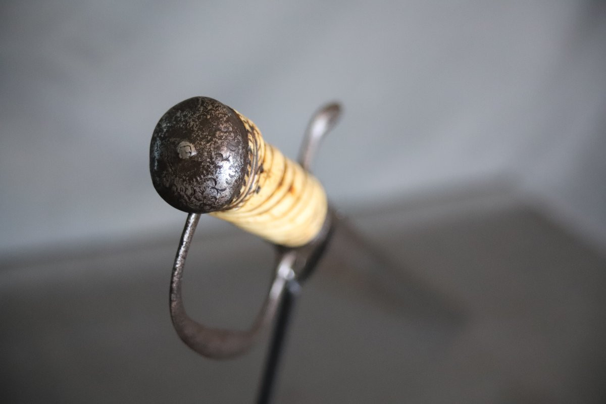Hunting Or Marine Sabre - 17th Century-photo-7