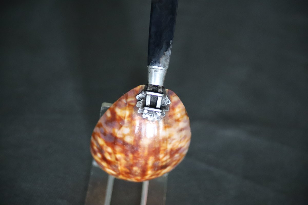 Sherbet Spoon - Ottoman Empire, Türkiye 19th Century-photo-6