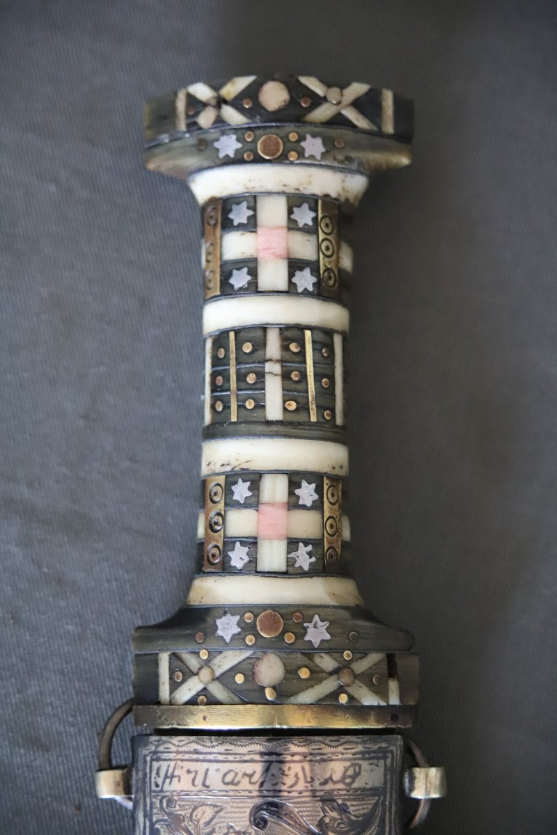 Syrian Dagger Known As Magdali - Syria, Circa 1900-photo-3