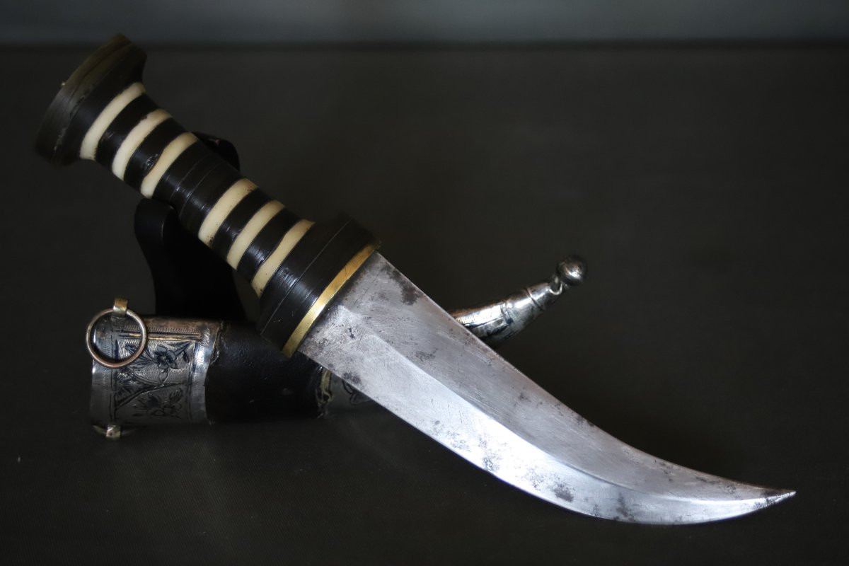 Syrian Dagger Known As Magdali - Syria, Circa 1900-photo-6