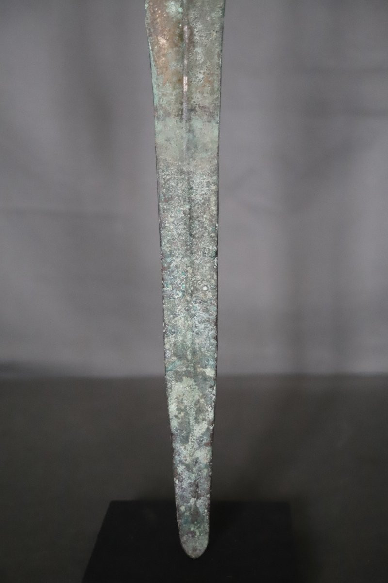 Acinaces Short Sword With Ball Pommel - Archaic Persia, Luristan, Early 1st Millennium Bc-photo-4