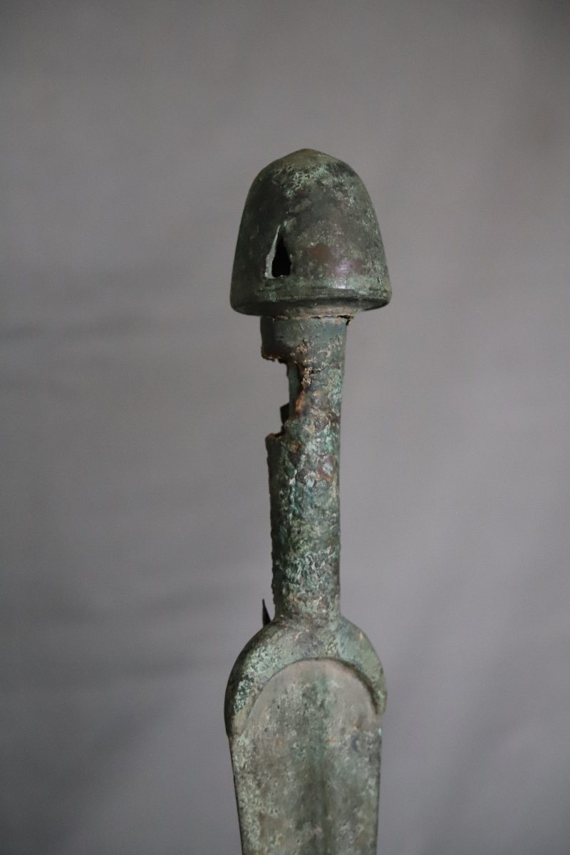 Acinaces Short Sword With Ball Pommel - Archaic Persia, Luristan, Early 1st Millennium Bc-photo-1