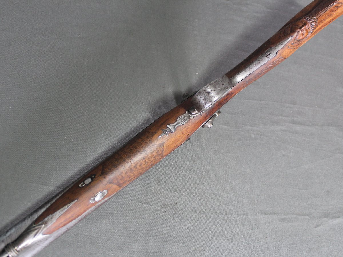 Side-by-side Percussion Shotgun - France, Circa 1840-1850-photo-5