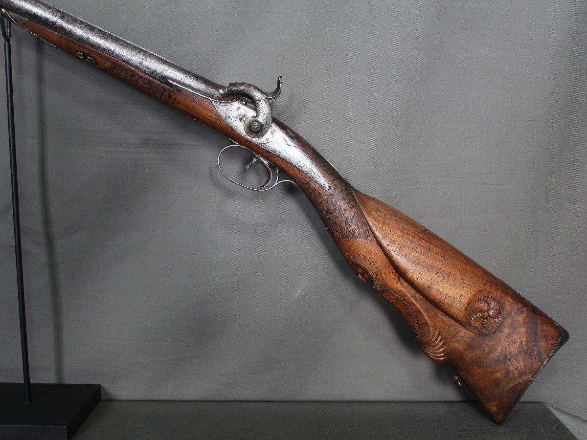 Side-by-side Percussion Shotgun - France, Circa 1840-1850