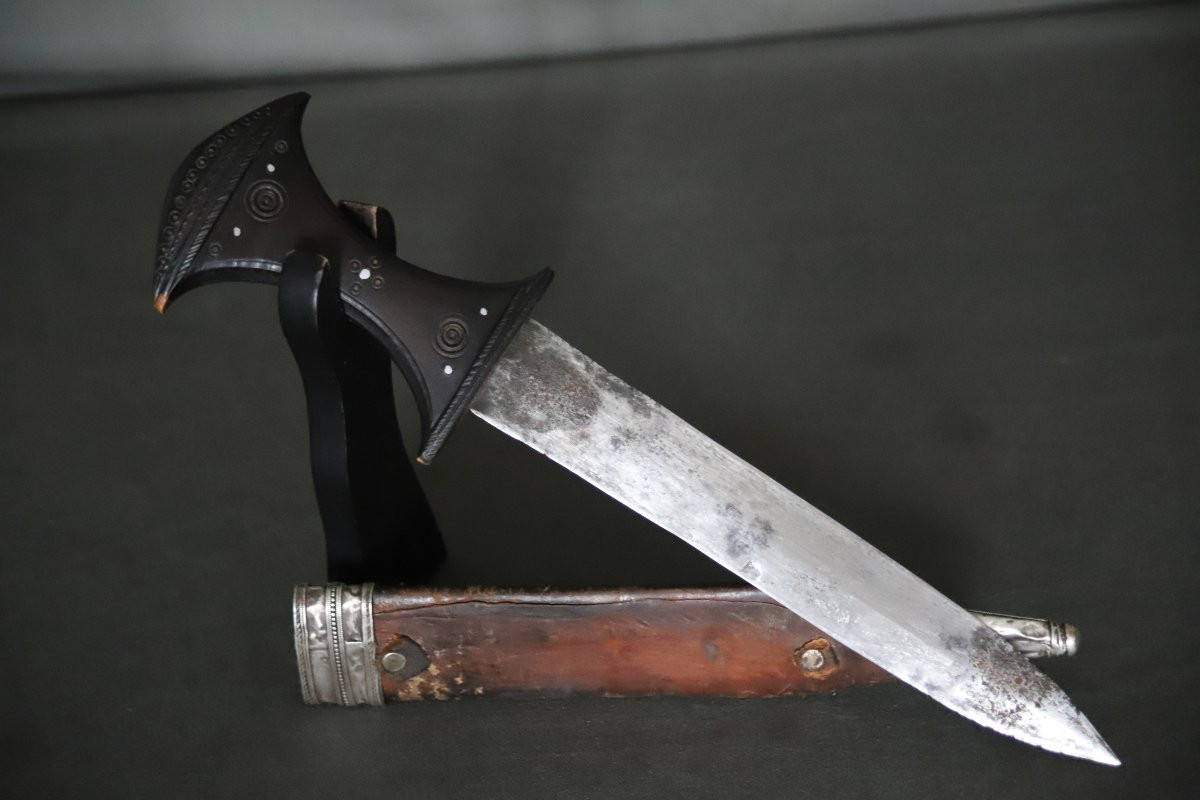 Dague Des Populations Beja (bedja) - Afrique De l'Est, Soudan, Abyssinie, 19ème Début 20ème-photo-2