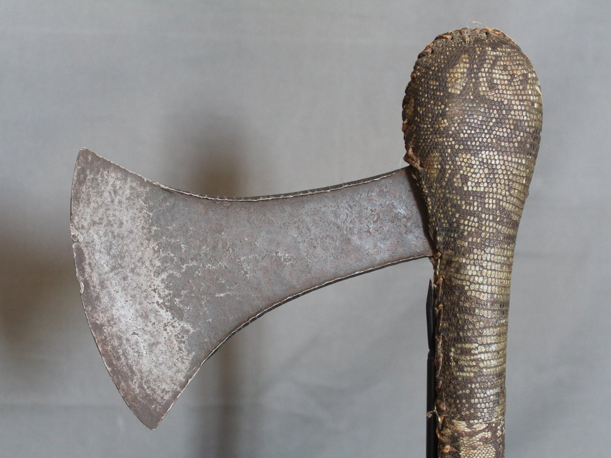 Hache De Prestige - Populations Kusu, Tétéla, Songye, Congo Rdc 1ère Moitié 20ème-photo-6