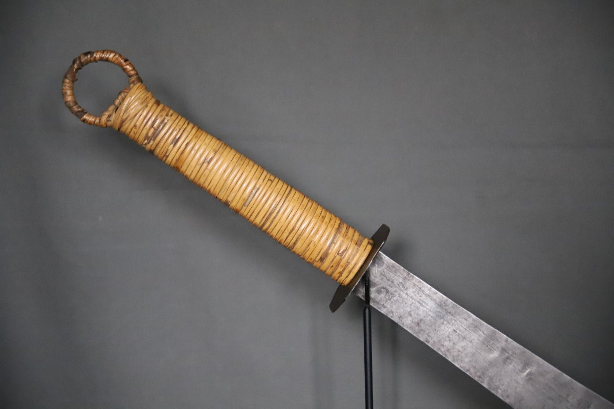 Un Sabre Vietnamien Dit Truong Dao - Vietnam, 19ème Début 20ème Siècle-photo-2