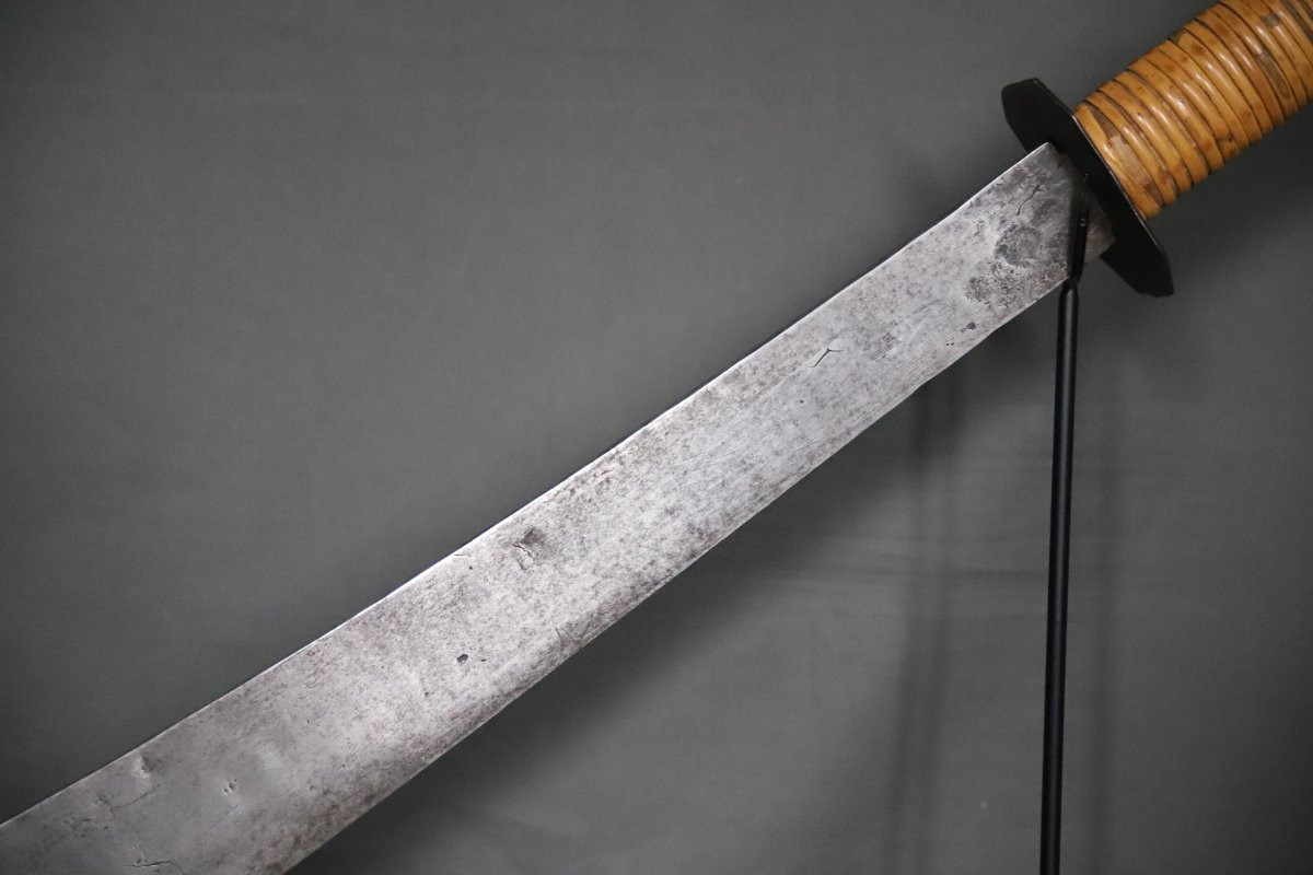 Un Sabre Vietnamien Dit Truong Dao - Vietnam, 19ème Début 20ème Siècle-photo-5