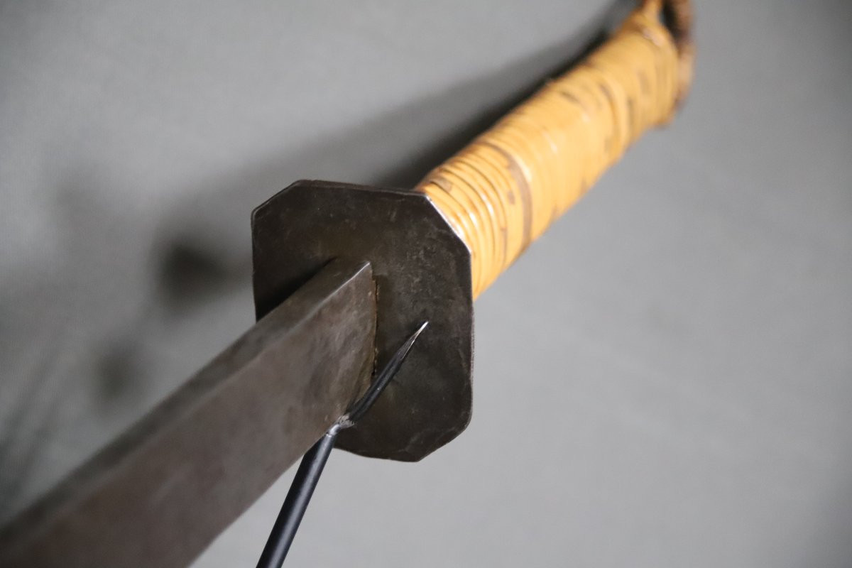 Un Sabre Vietnamien Dit Truong Dao - Vietnam, 19ème Début 20ème Siècle-photo-7