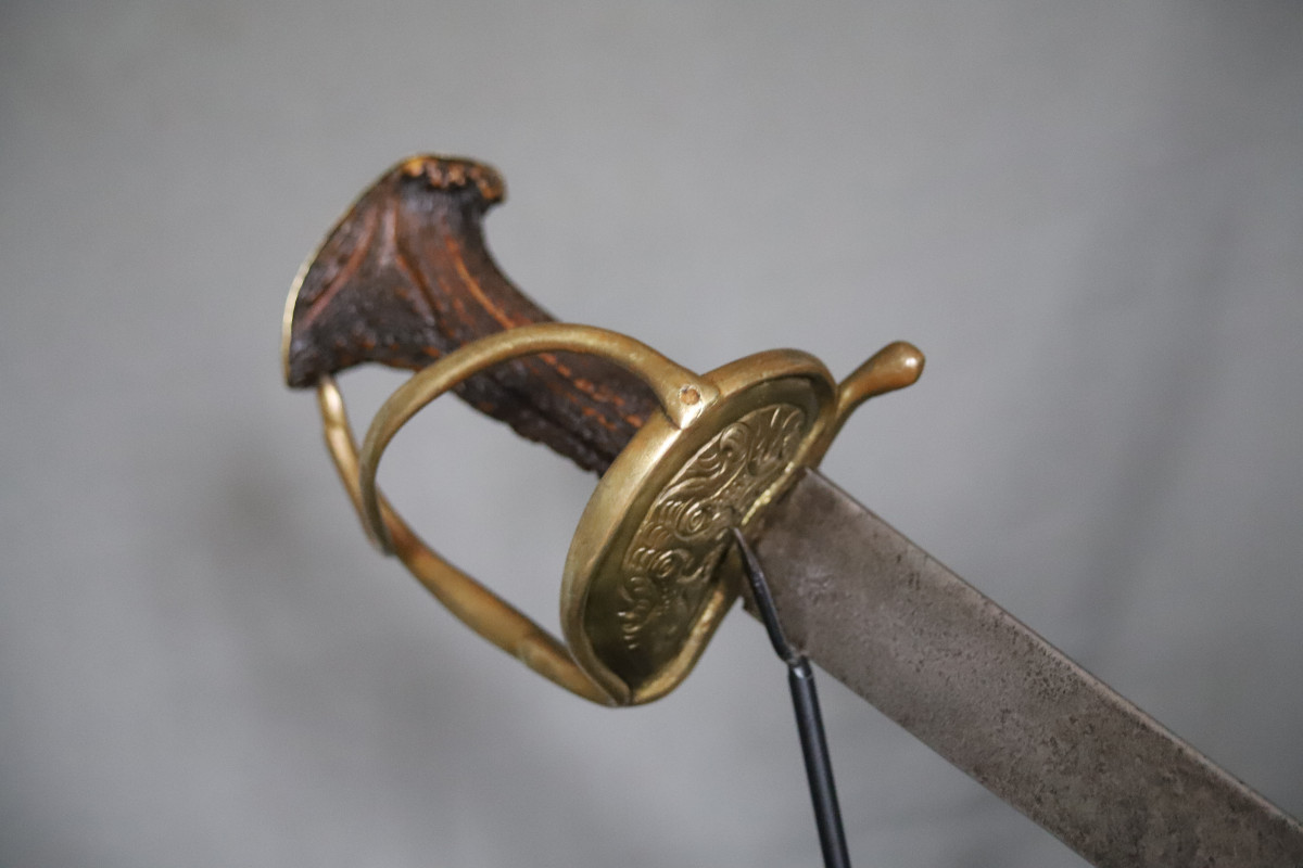 Fort Sabre De Vénerie (chasse) - Germanique Ou Europe Centrale, 17ème Début 18ème Siècle