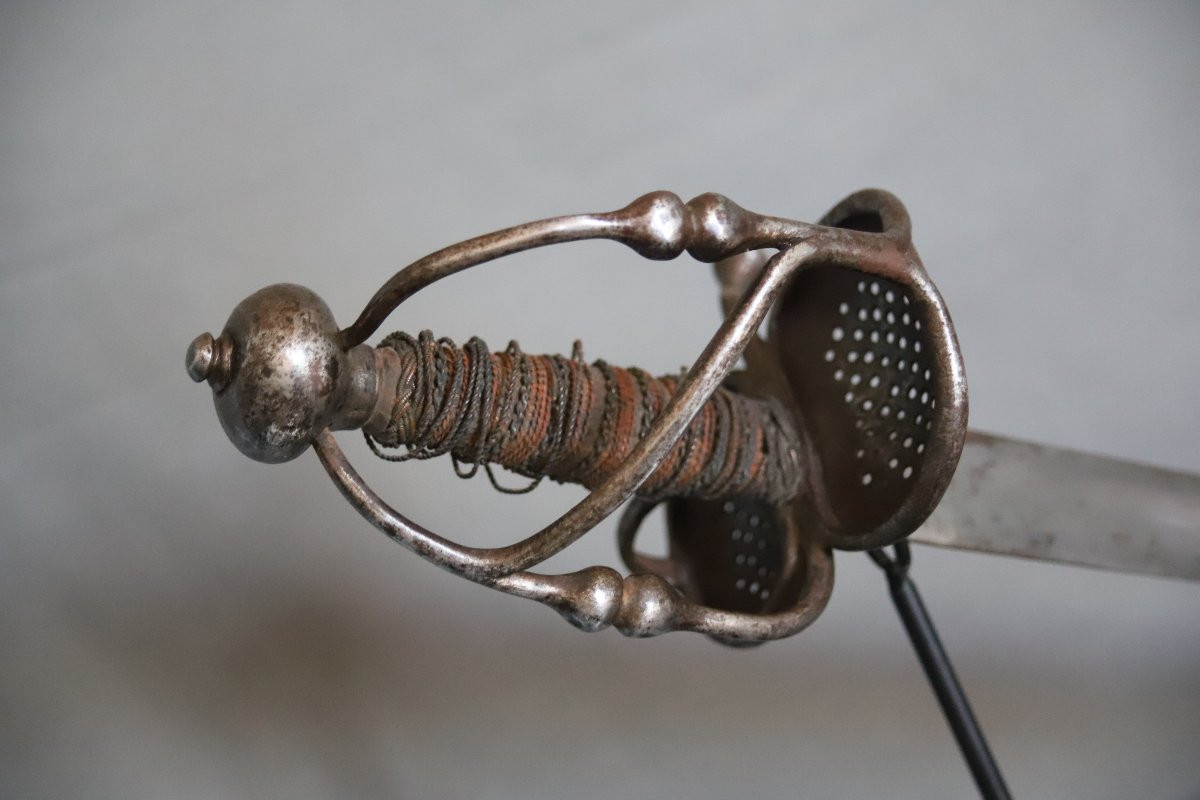 A Fine Walloon-type Cavalry Sabre - Probably Germanic, 17th Century-photo-2