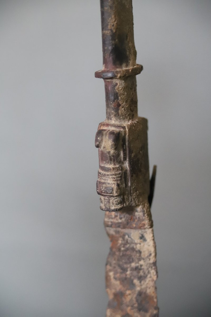 Iron Sword Known As "masks" - Luristan (louristan), 1100-700 Bc-photo-4
