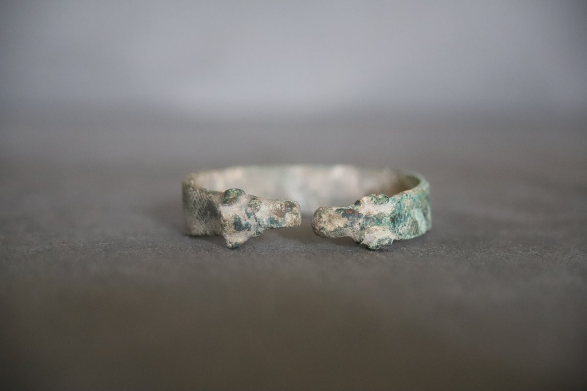 Bronze Bracelet - Luristan, Late 2nd Early 1st Millennium Bc-photo-7