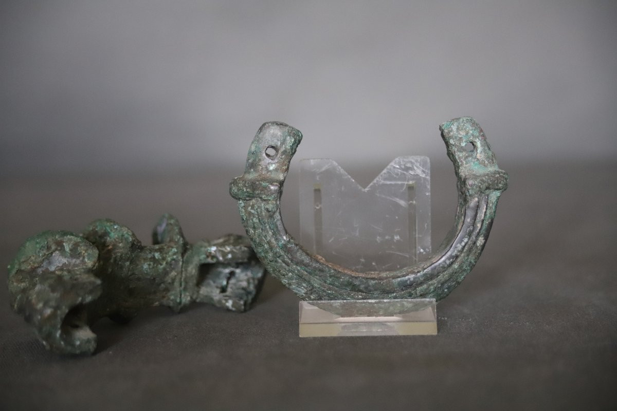 Bronze Anklet - Luristan, Late 2nd Early 1st Millennium Bc-photo-5