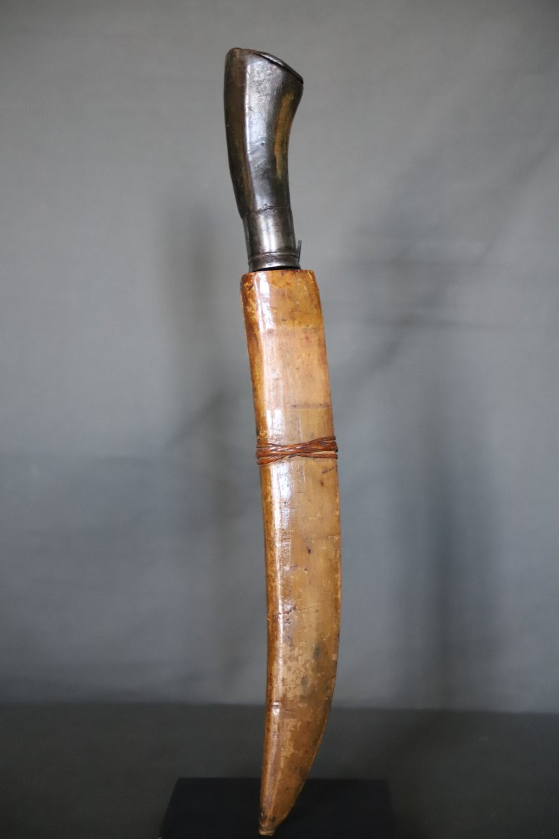 Dagger Of The Hmong People, North Vietnam, Circa 1900-photo-4