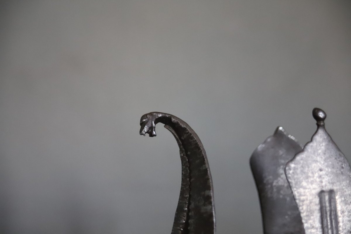 Indian Dagger With Wrap-around Guard Known As Vijayanagara Katar - India, 16th-17th Century-photo-2