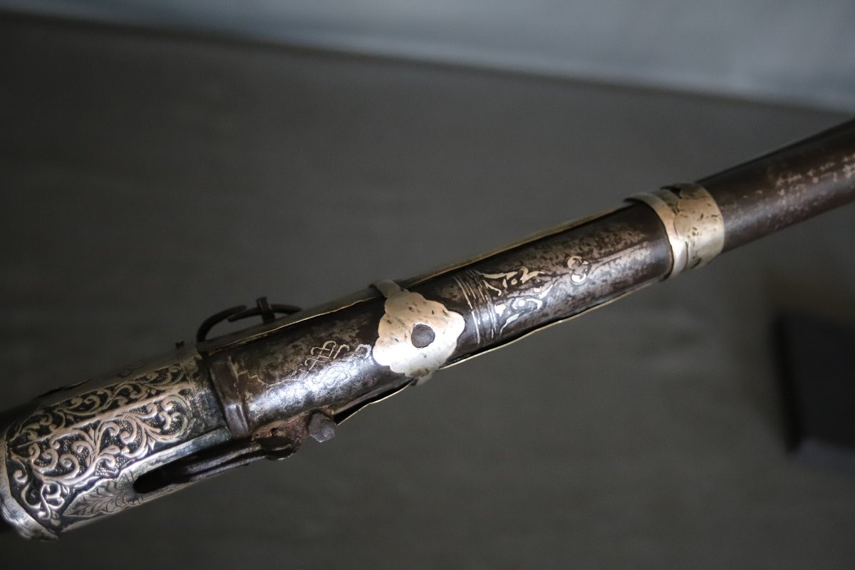 Afghan Matchlock Rifle - Afghanistan, Kunduz Region, 19th Century-photo-1