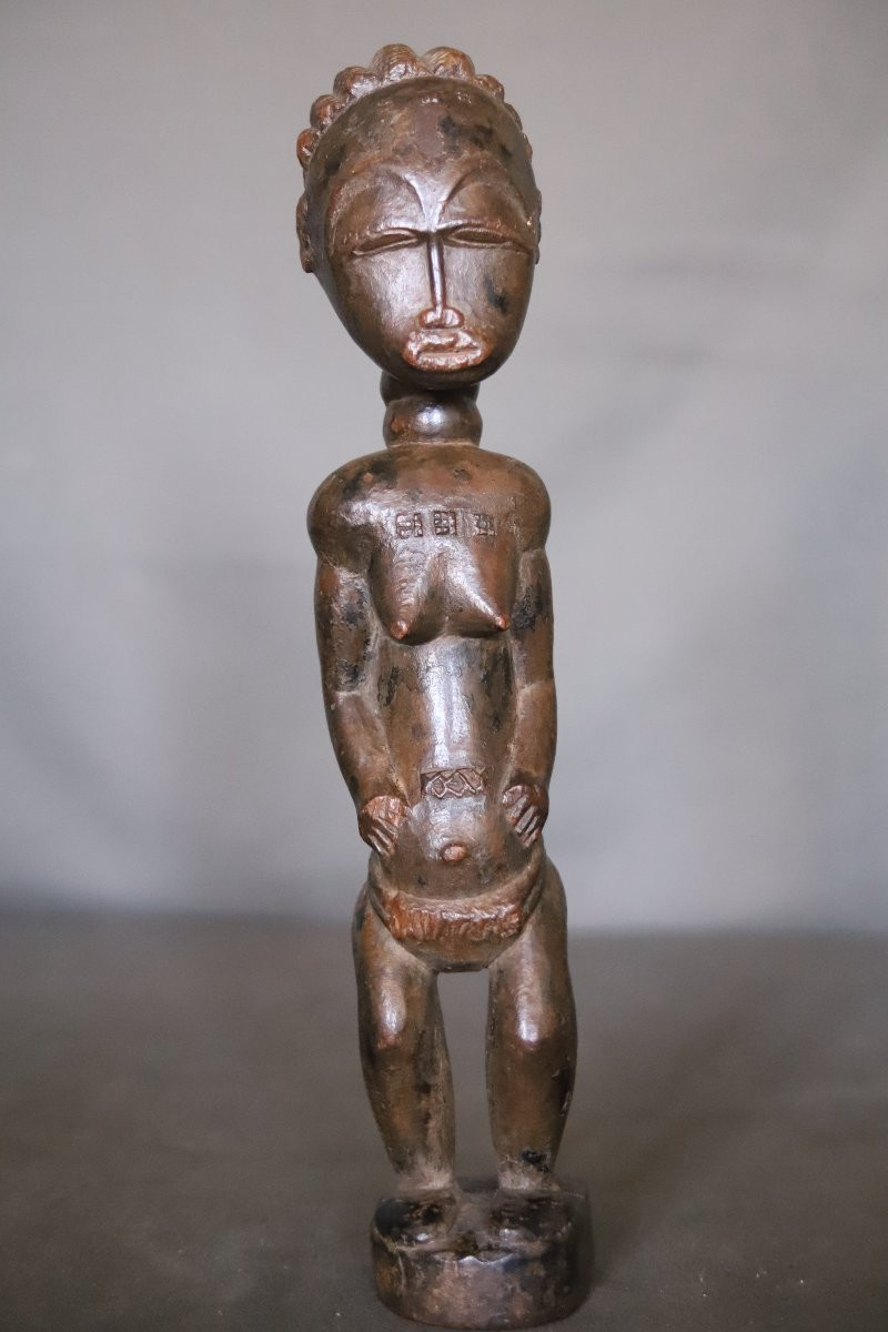 Baoulé Satuet Called Blolo Bla - Ivory Coast, Collected In The 1960s-70s-photo-2