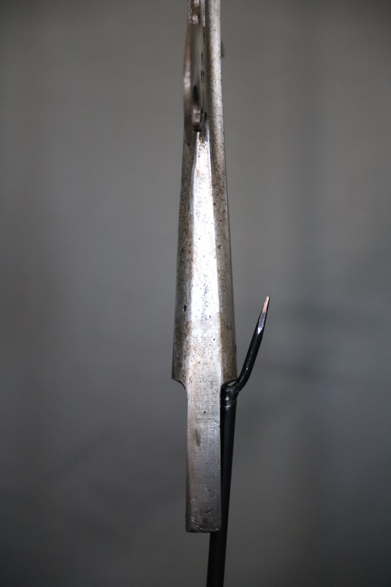 Halberd Iron - Europe, Late 17th Early 18th Century-photo-2
