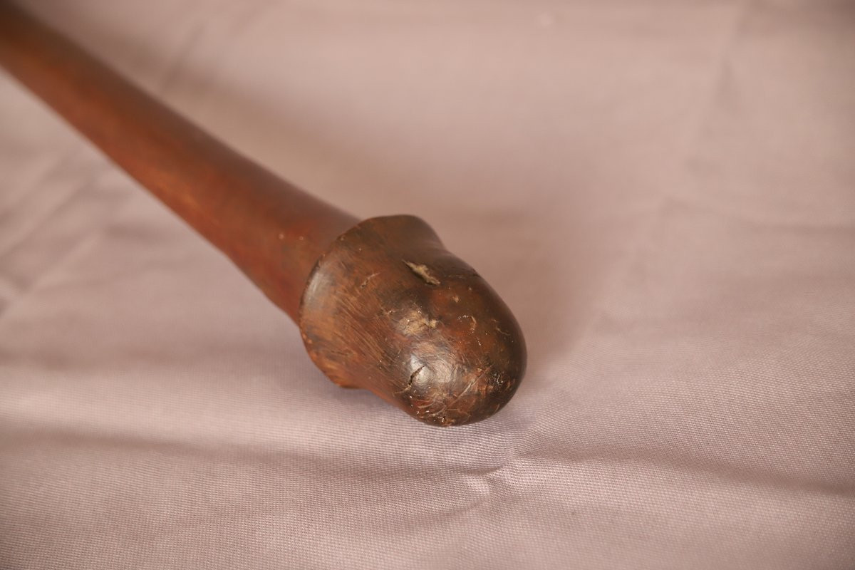Massue Kanak Phallique - 1897, Océanie, Nouvelle Calédonie-photo-5