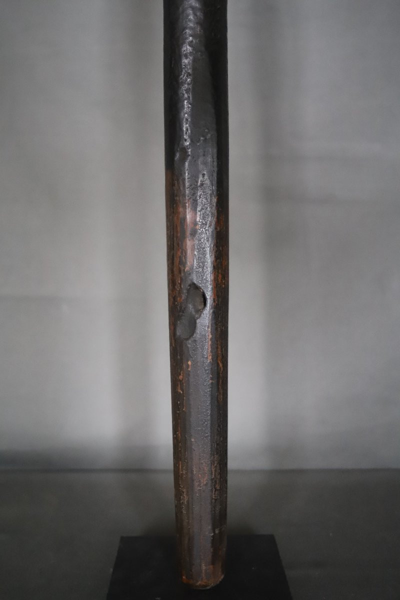 Antique Nepalese Ritual Staff - Nepal, Probably 1st Half 20th Century Or Earlier-photo-1