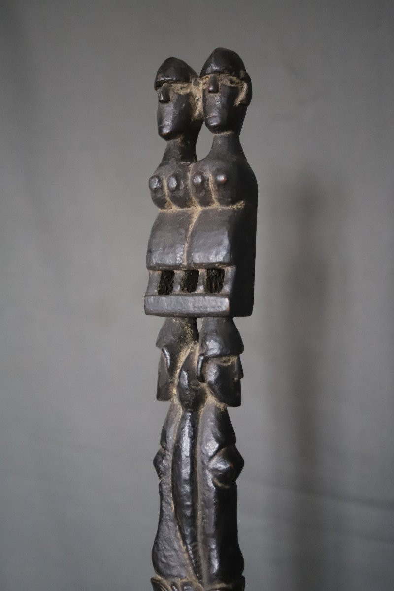 Antique Nepalese Ritual Staff - Nepal, Probably 1st Half 20th Century Or Earlier-photo-3