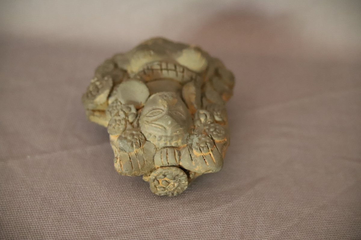 Buste De Déesse Féminine En Terre Cuite - Inde, Empire Maurya, 3ème-2ème Siècle Avant J.c. (3)-photo-3