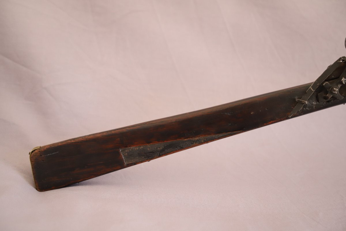 Rare fusil Mongol - Régions de l'Himalaya, Mongolie, 18ème-20ème siècle-photo-4