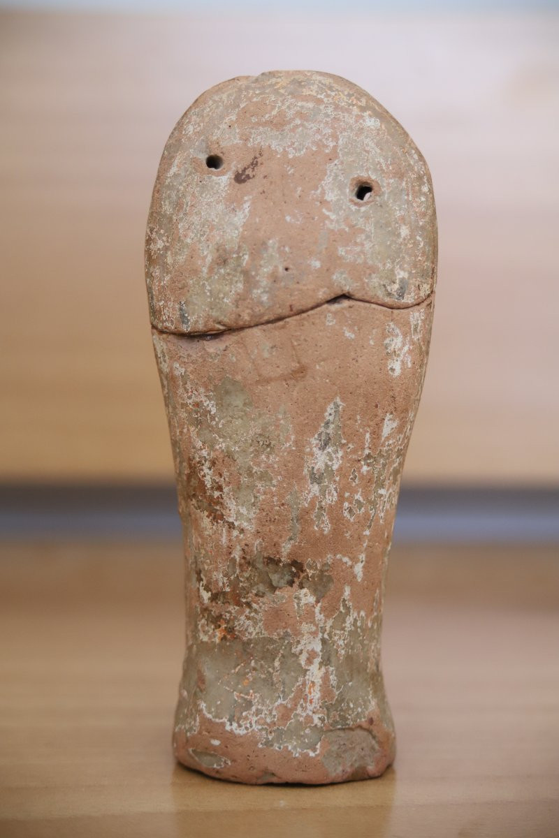 Terracotta Representation Of The Goddess Astarte - Egypt, Late Roman Period-photo-2