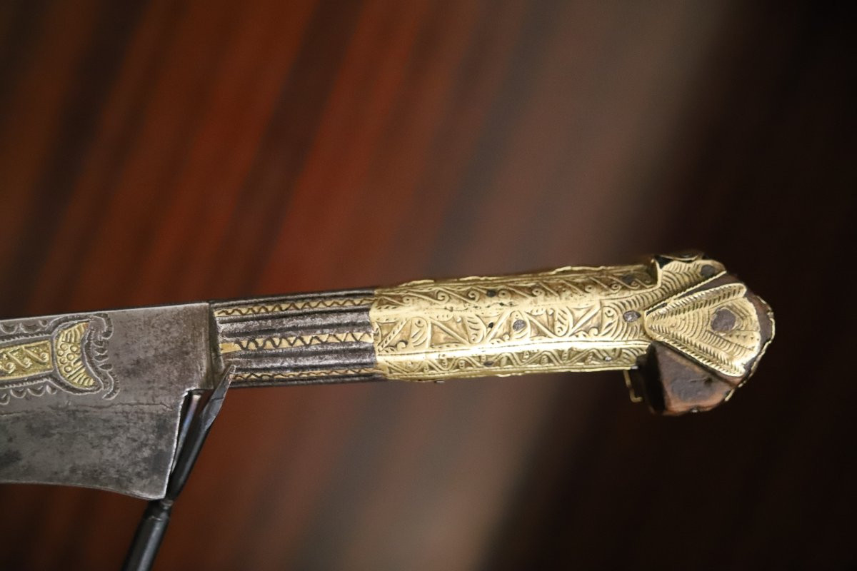 Flissa Saber Of The Oldest Type - Algeria, Kabylie, 19th Century-photo-3